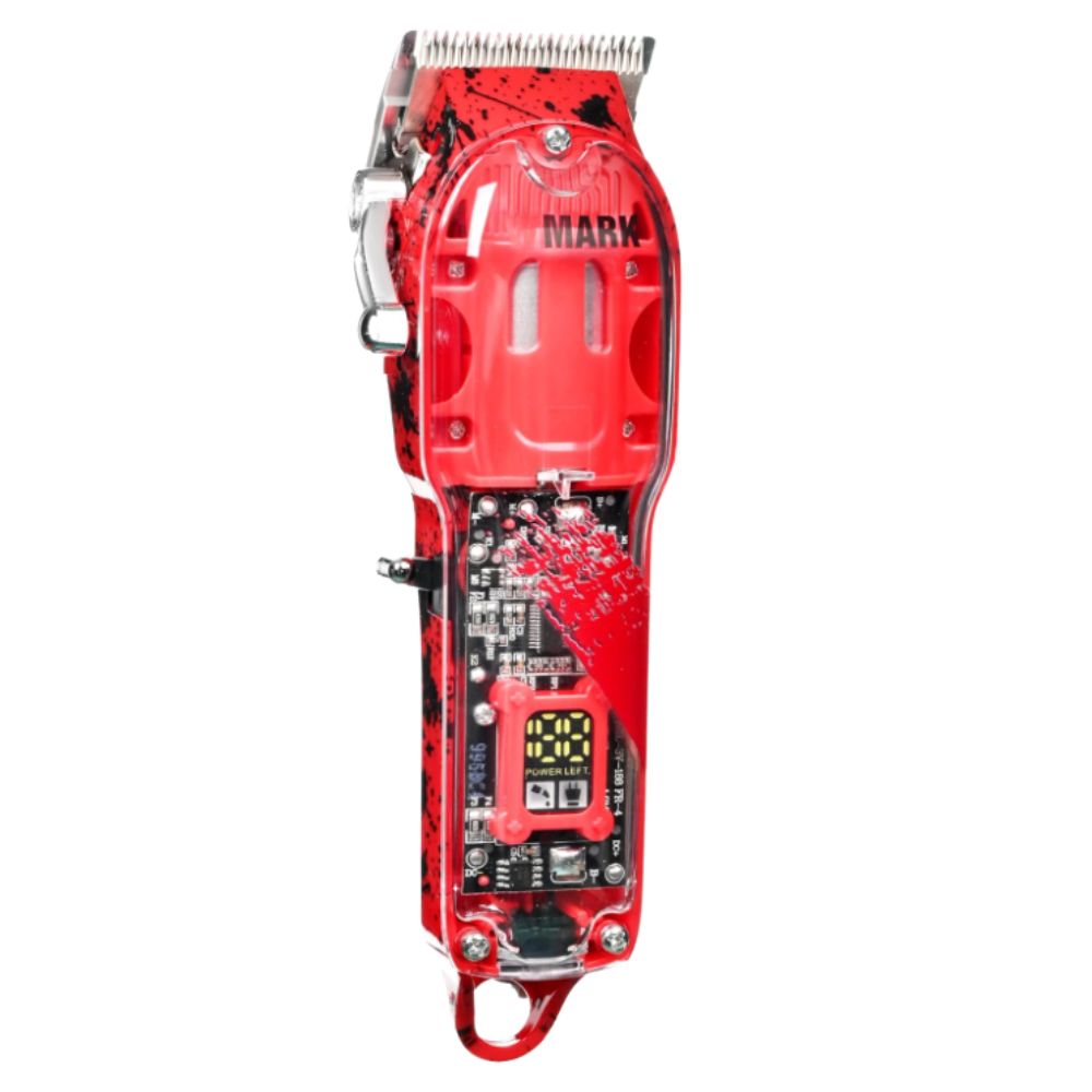 Maquina Afeitadora Peluquera 8587 Roja T