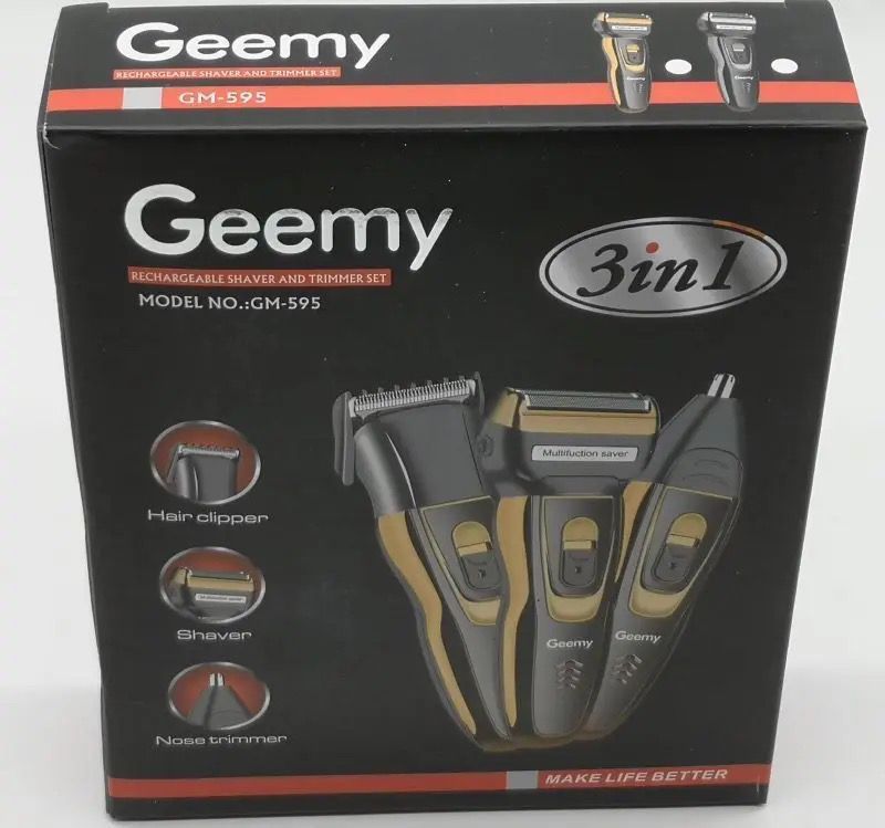 Maquina Peluqueria 3 En 1 Gemmy